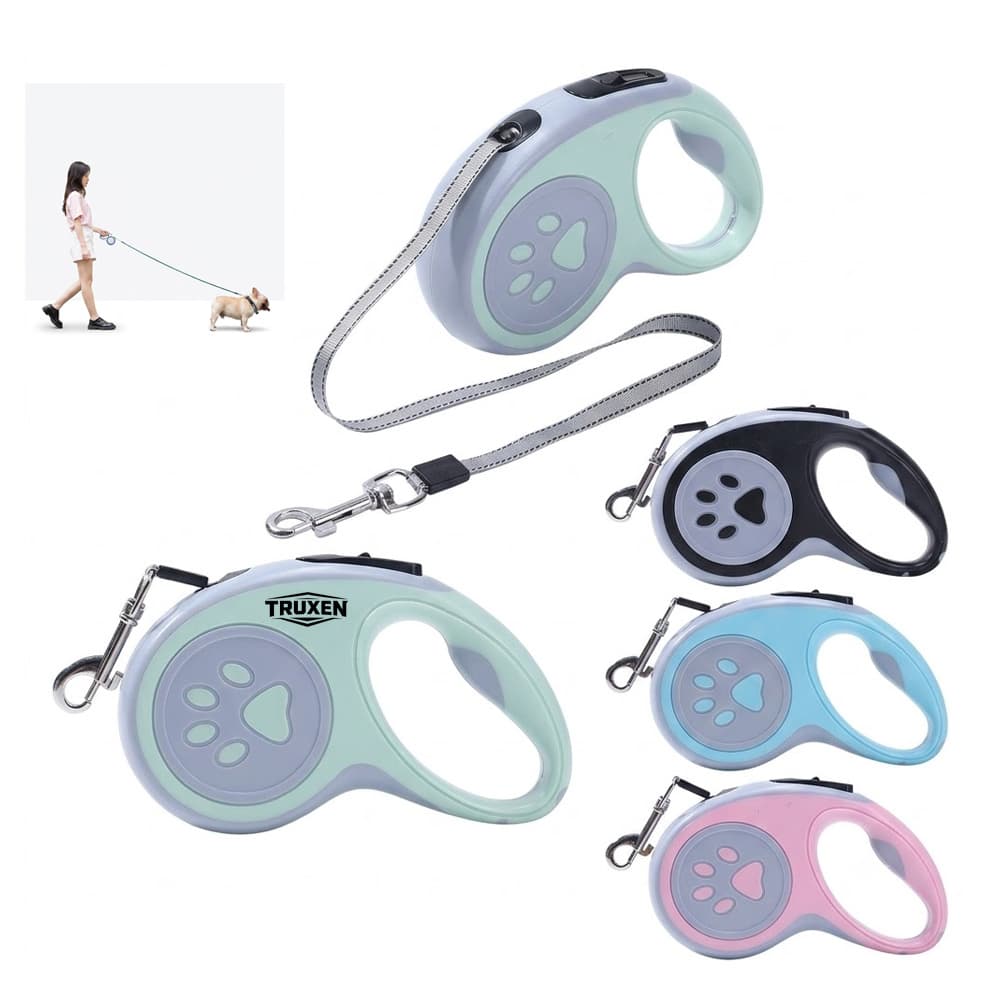 Retractable Dog Leash w/ One Touch Brake