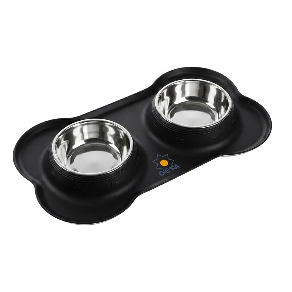 Silicone Pet Feeding Bowl w/ Non Slip Mat gallery 4
