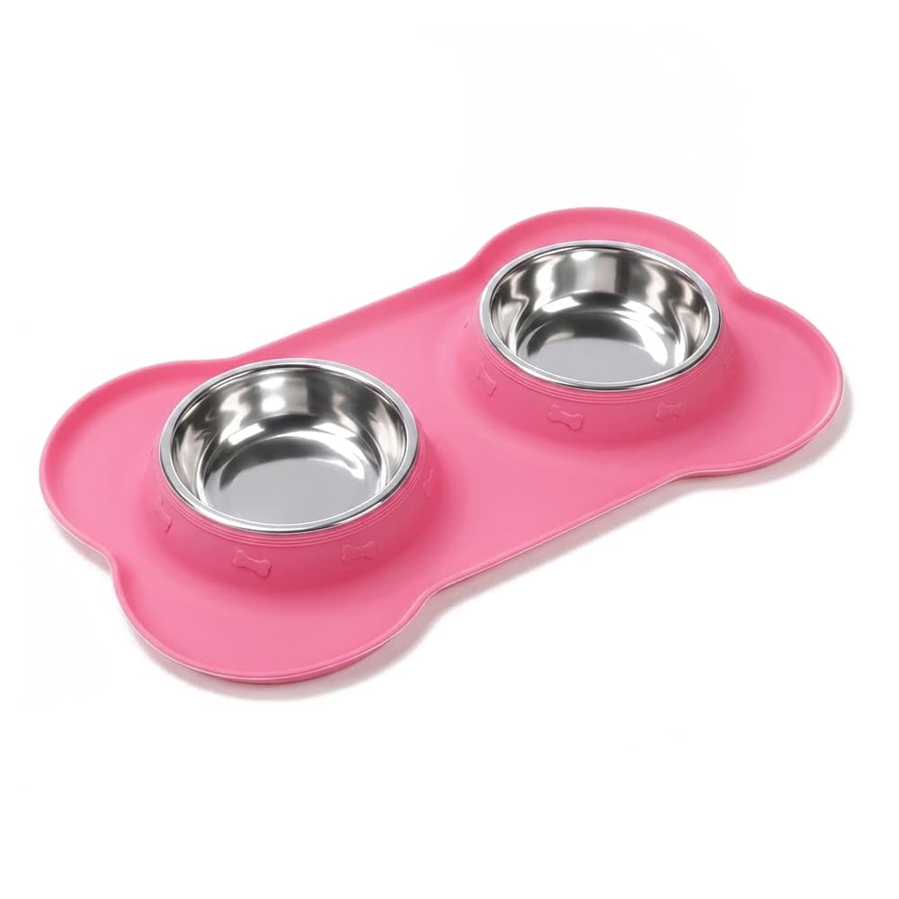 Silicone Pet Feeding Bowl w/ Non Slip Mat gallery 6