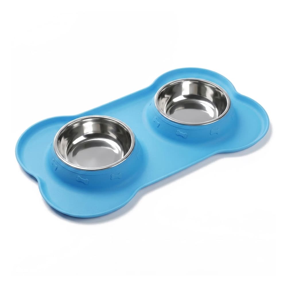 Silicone Pet Feeding Bowl w/ Non Slip Mat gallery 7