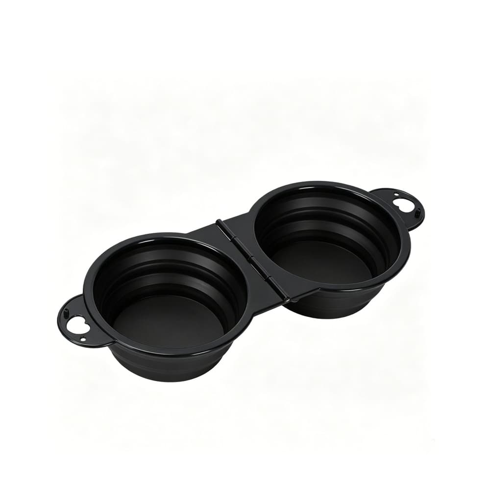 Collapsible Dual Pet Bowl w/ Carabiner gallery 8