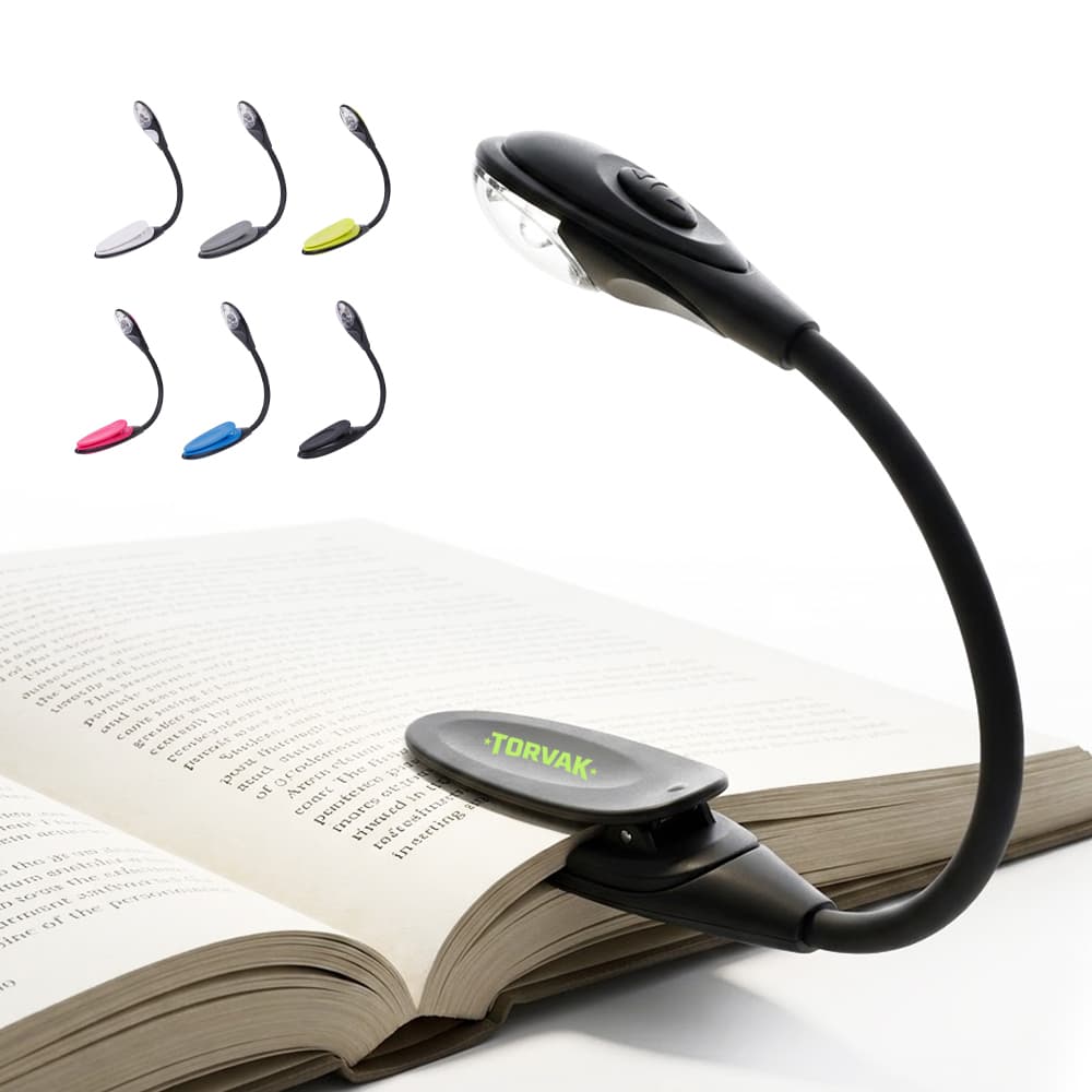 LED Book Light w/ Flexible Goose Neck