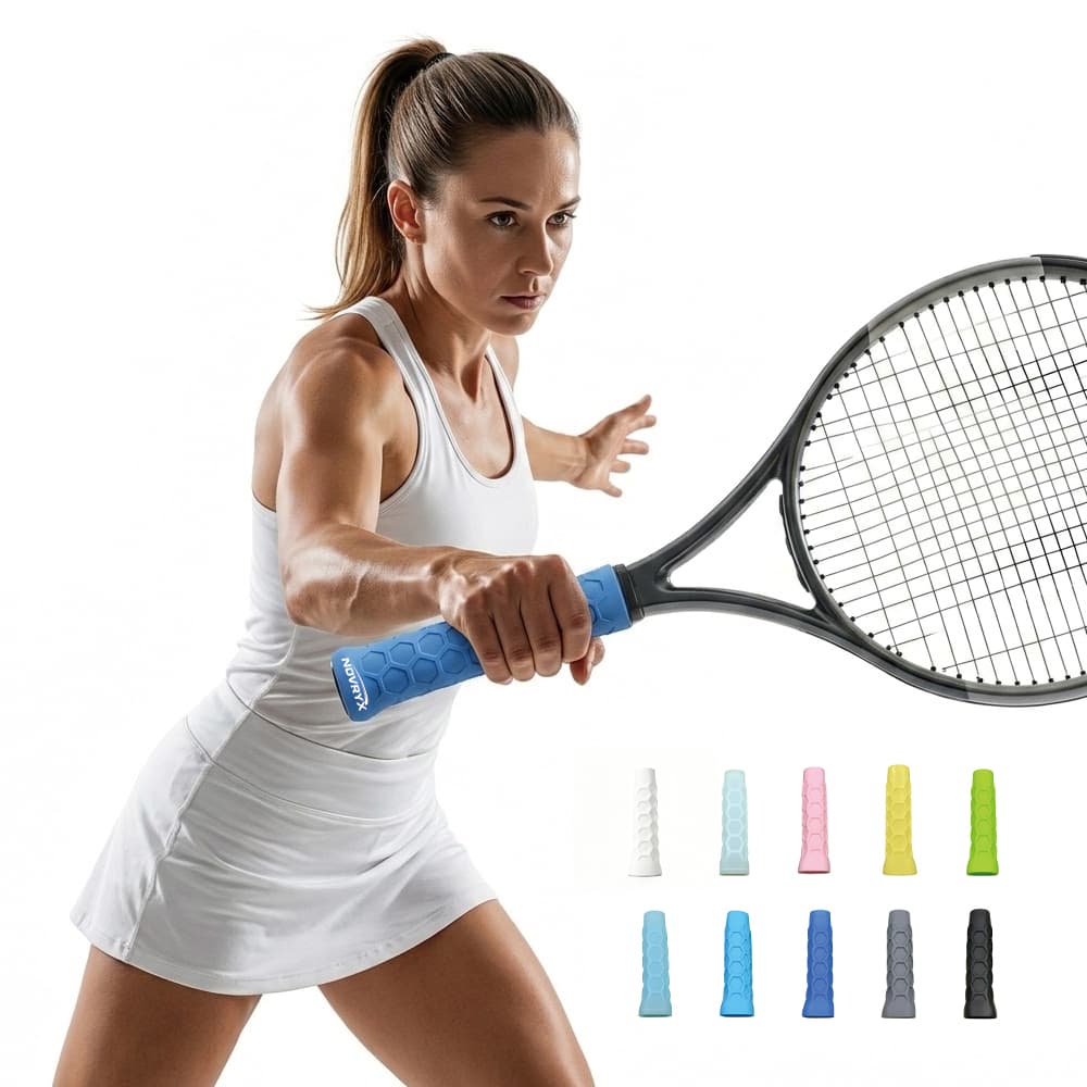 Nonslip Silicone Racket Handle Sleeve